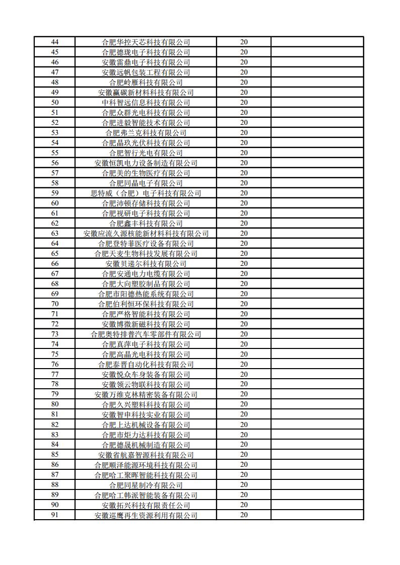 (合肥市)2022年下半年固定資產(chǎn)投資、2022年度先進(jìn)制造業(yè)、民營經(jīng)濟(jì)及專精特新政策項(xiàng)目獎補(bǔ)資金的公示